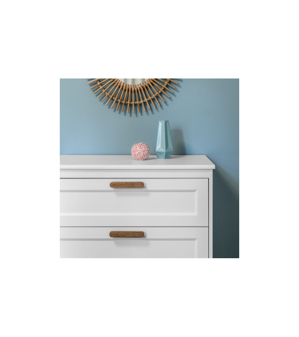Tirador de mueble Basic alargado de madera