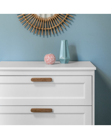 Tirador de mueble Basic alargado de madera