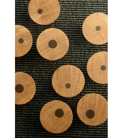 Botón de mueble INALY 2 de madera