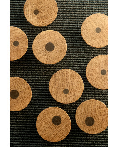 Botón de mueble INALY 2 de madera