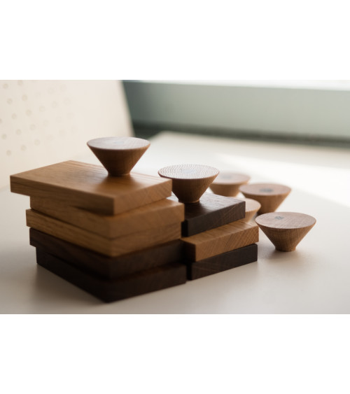 Botón de mueble INALY 2 de madera