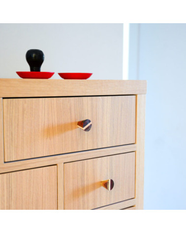 copia de Botón de mueble INALY 2 de madera