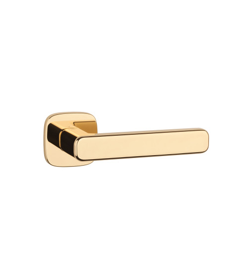 Tirador de puerta dorado pulido IXIA diseño