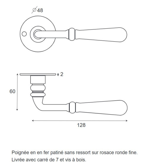 Beynac Hierro Patinado