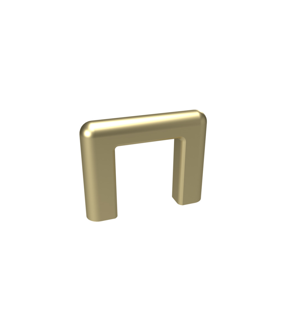 Tirador de mueble dorado mate NOX diseño