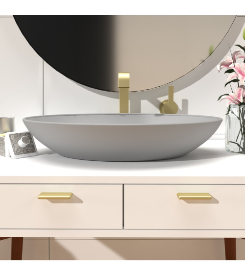 Tirador de mueble oro mate NOX-1 tirador de diseño