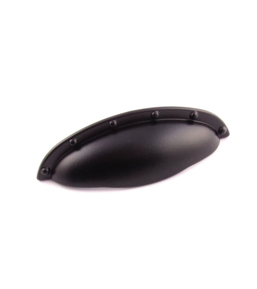 Tirador de mueble negro mate ASHEMA tirador de diseño