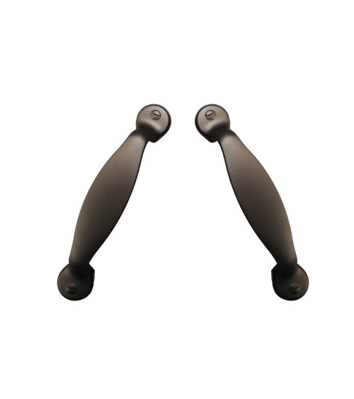 Tirador de mueble negro mate CLIO tirador de diseño