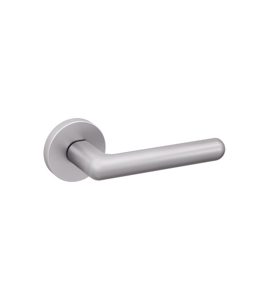 Tirador de puerta cromo satinado NOX ferretería de diseño