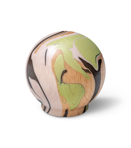 Botón de mueble de madera de haya Réséda