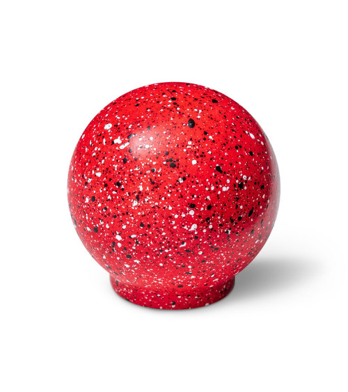 Botón de mueble de madera de haya Rojo Mezcla
