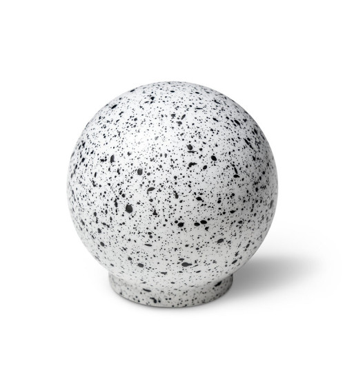 Pomo de mueble de madera de haya Blanco y negro Mezcla