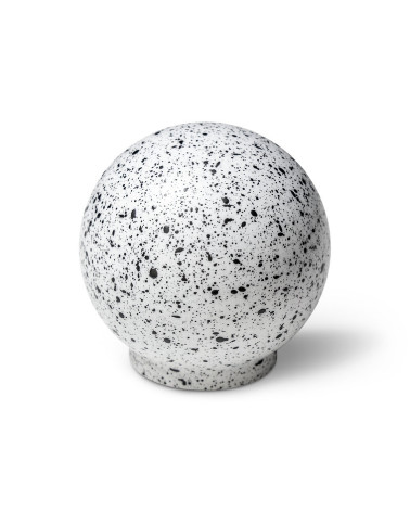 Pomo de mueble de madera de haya Blanco y negro Mezcla