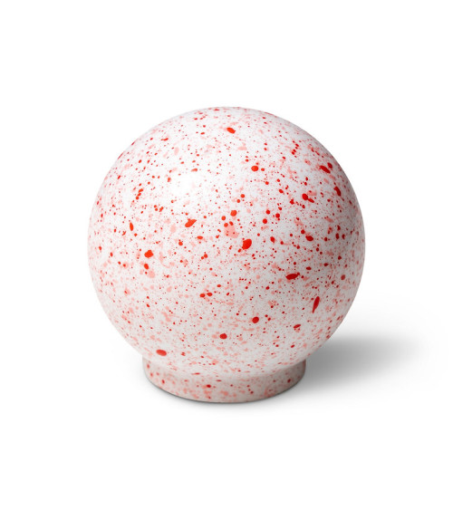 Botón de mueble de madera de haya Mousse aux framboises Mélange por Blanc