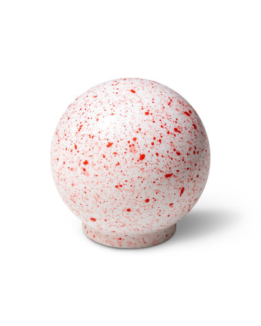 Botón de mueble de madera de haya Mousse aux framboises Mélange por Blanc