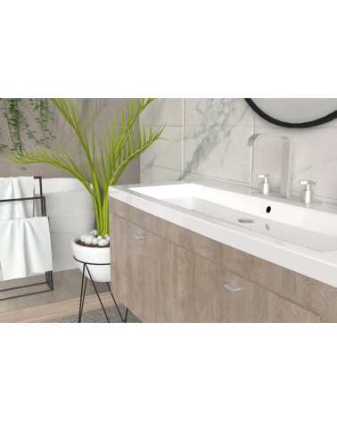 Tirador de mueble cromo pulido CARACAS tiradores de diseño