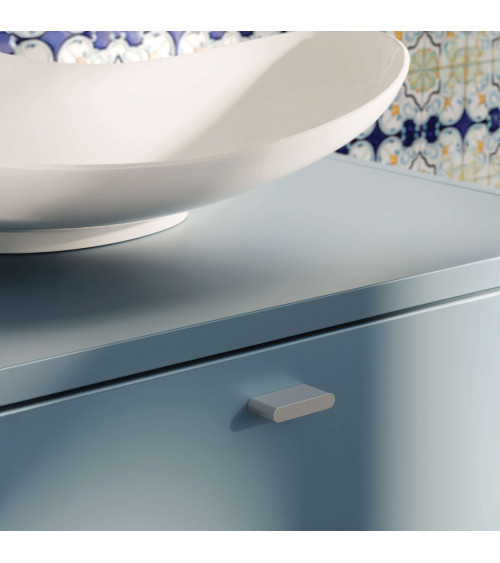 Tirador de mueble cromo pulido CARACAS tirador de diseño