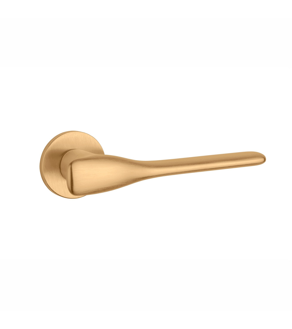 Tirador de puerta en oro mate ORCHIDE diseño