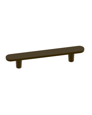 Tirador de mueble marrón oliva FERRO tirador de diseño