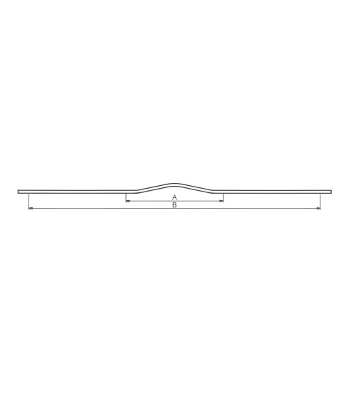 Tirador de mueble negro mate APRO tirador de diseño