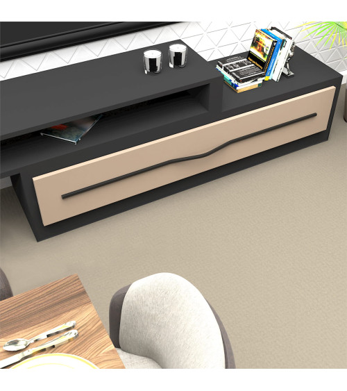 Tirador de mueble negro mate APRO tirador de diseño