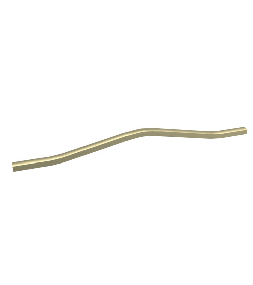 Tirador de mueble con anodizado dorado APRO-1 tirador de diseño