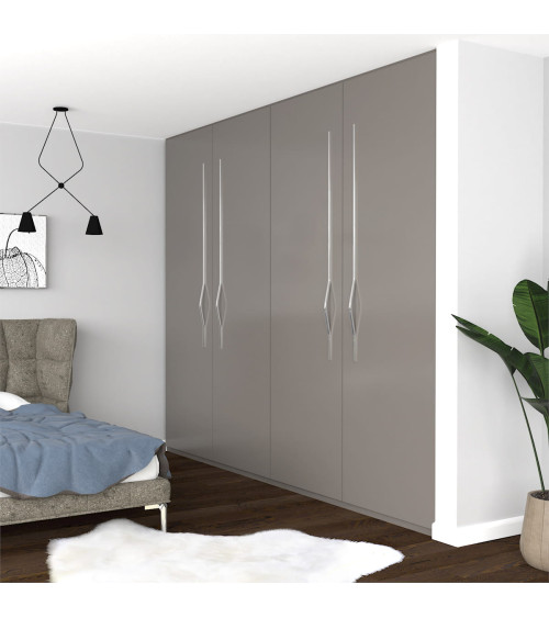 Tirador de mueble cromo pulido APRO-2 tirador de diseño
