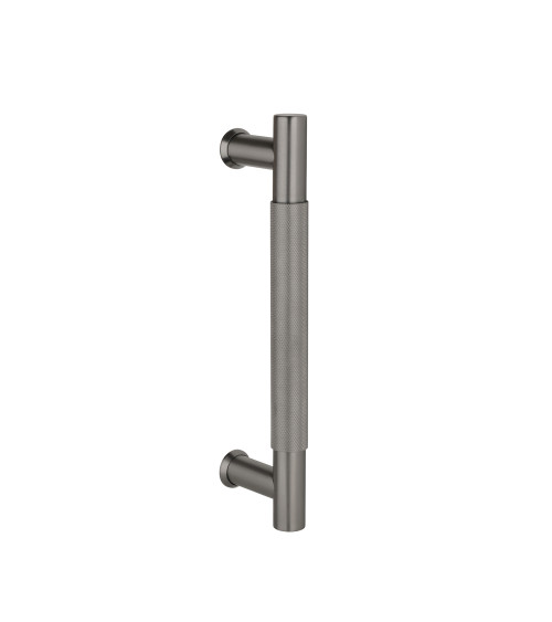 Tirador simple texturizado para puerta 1770 acabado antracita diseño de tirador