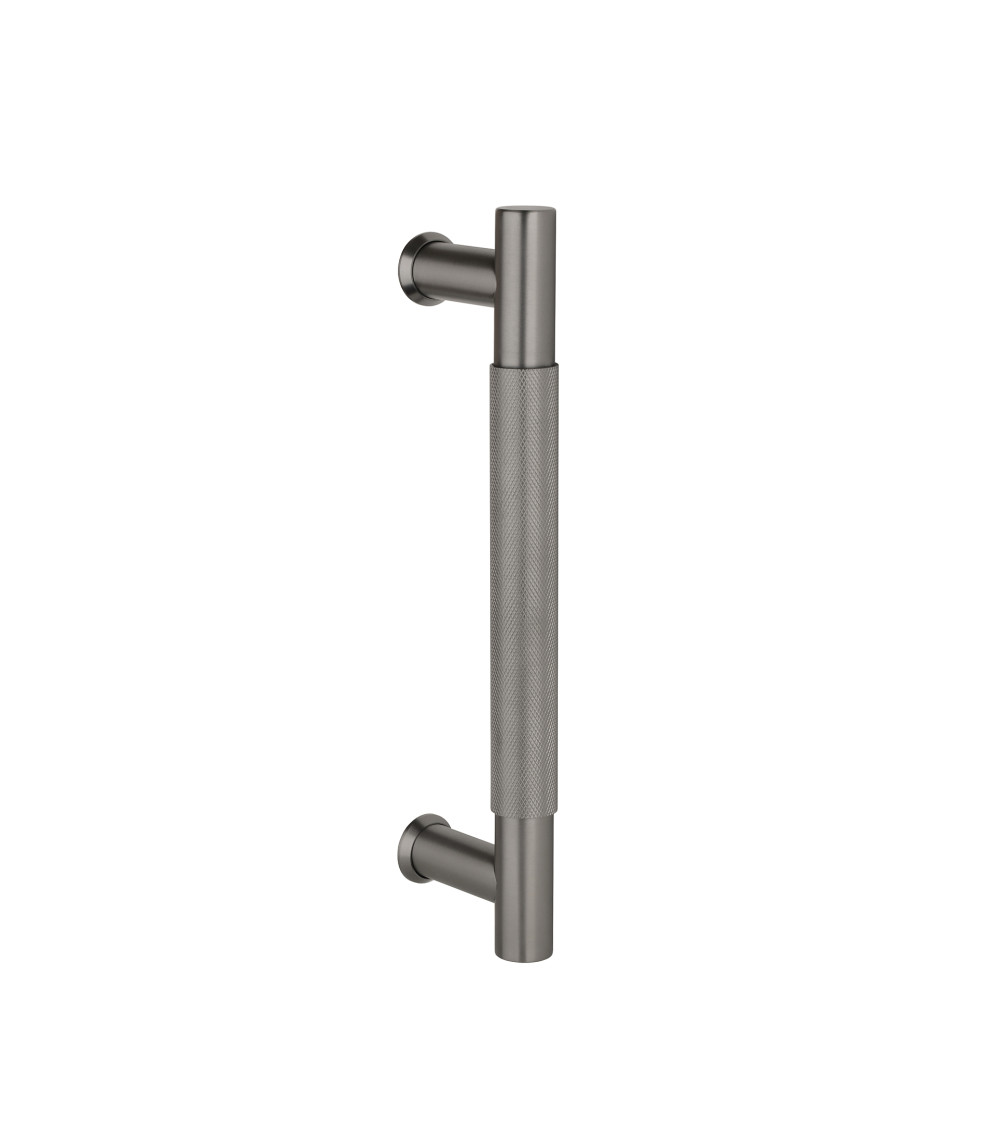 Tirador simple texturizado para puerta 1770 acabado antracita diseño de tirador