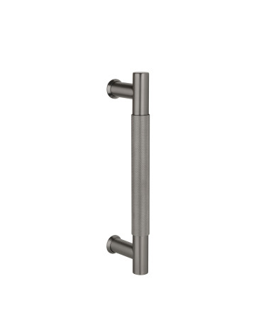 Tirador simple texturizado para puerta 1770 acabado antracita diseño de tirador