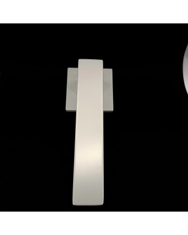 Tirador de puerta color blanco WARNA tirador de diseño vista trasera