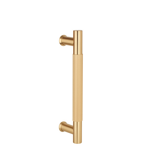 Tirador simple texturizado para puerta 1770 acabado oro mate tirador de diseño