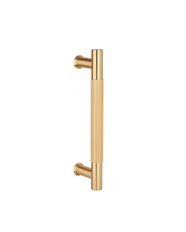 Tirador simple texturizado para puerta 1770 acabado oro mate tirador de diseño