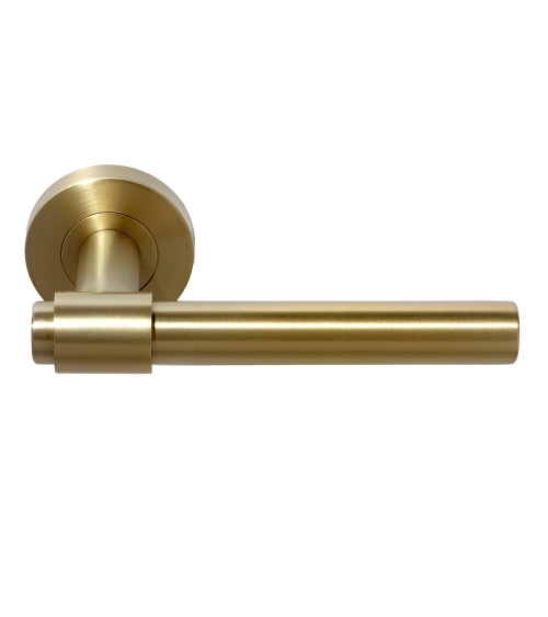Tirador Iraty Oro satinado PVD Grado 3