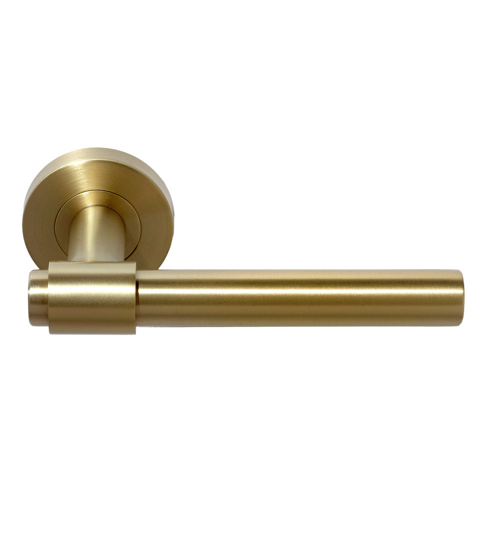 Tirador Iraty Oro satinado PVD Grado 3