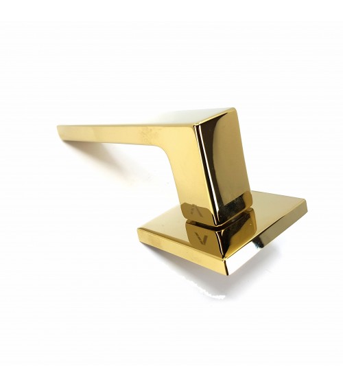Tirador de puerta color oro pulido WARNA tirador de diseño