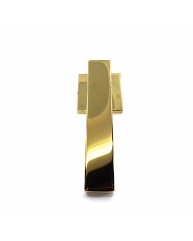 Tirador de puerta color oro pulido WARNA tirador de diseño vista trasera