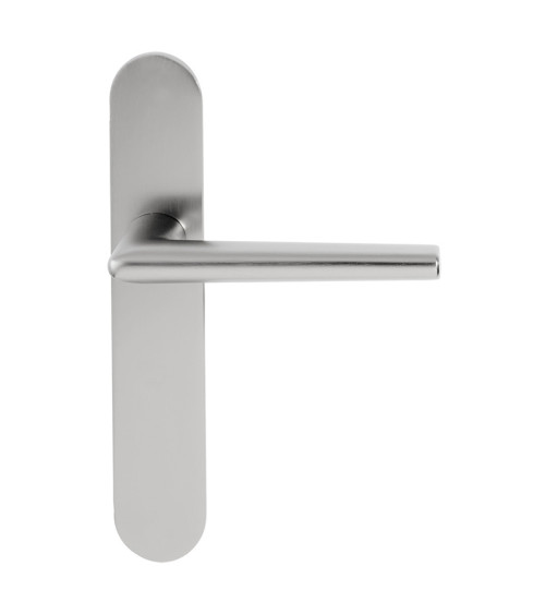 Tirador de puerta Socoa sobre placa ciega