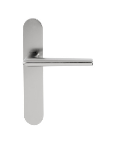 Tirador de puerta Socoa sobre placa ciega