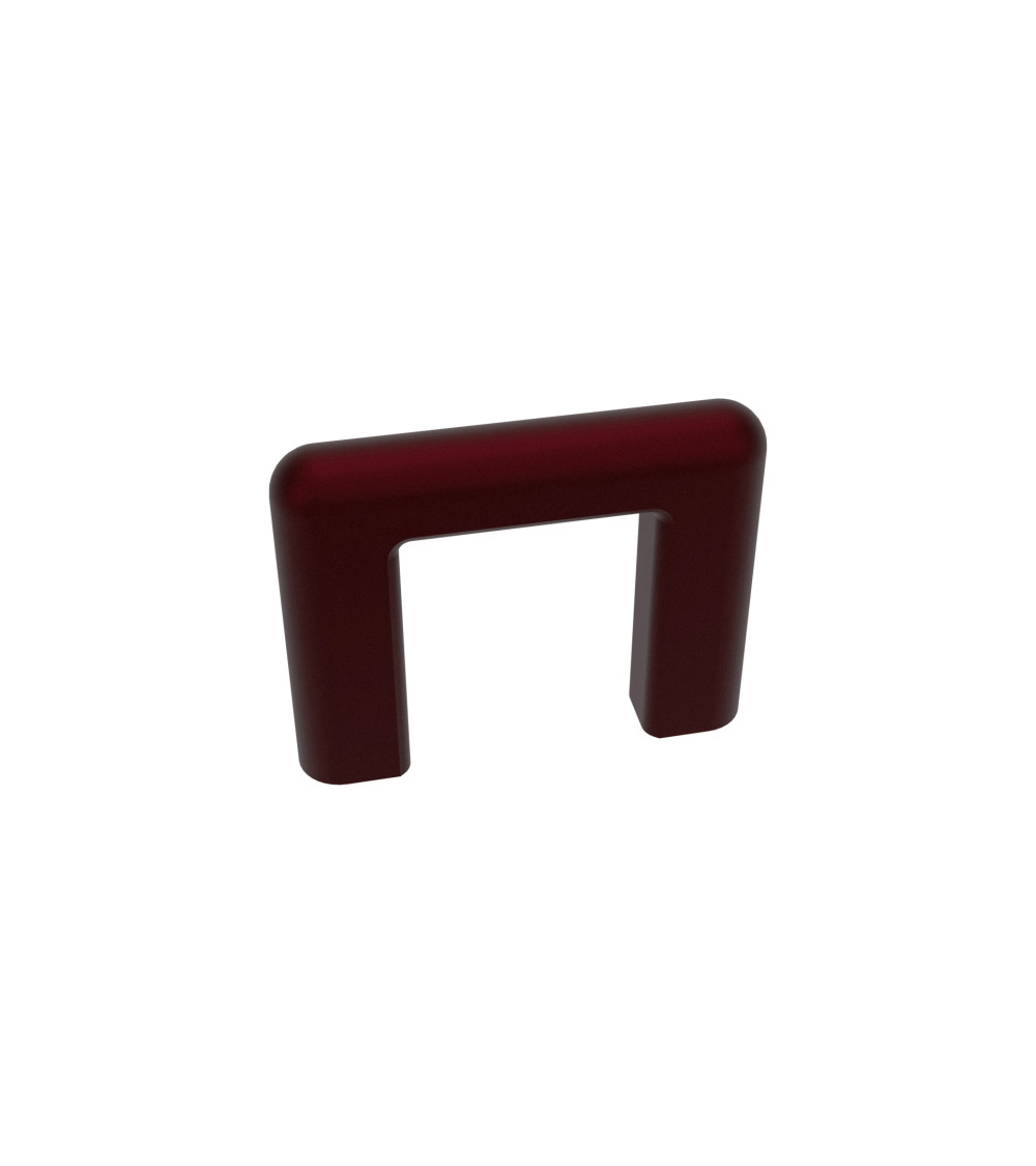 Tirador de mueble burdeos NOX tirador de diseño
