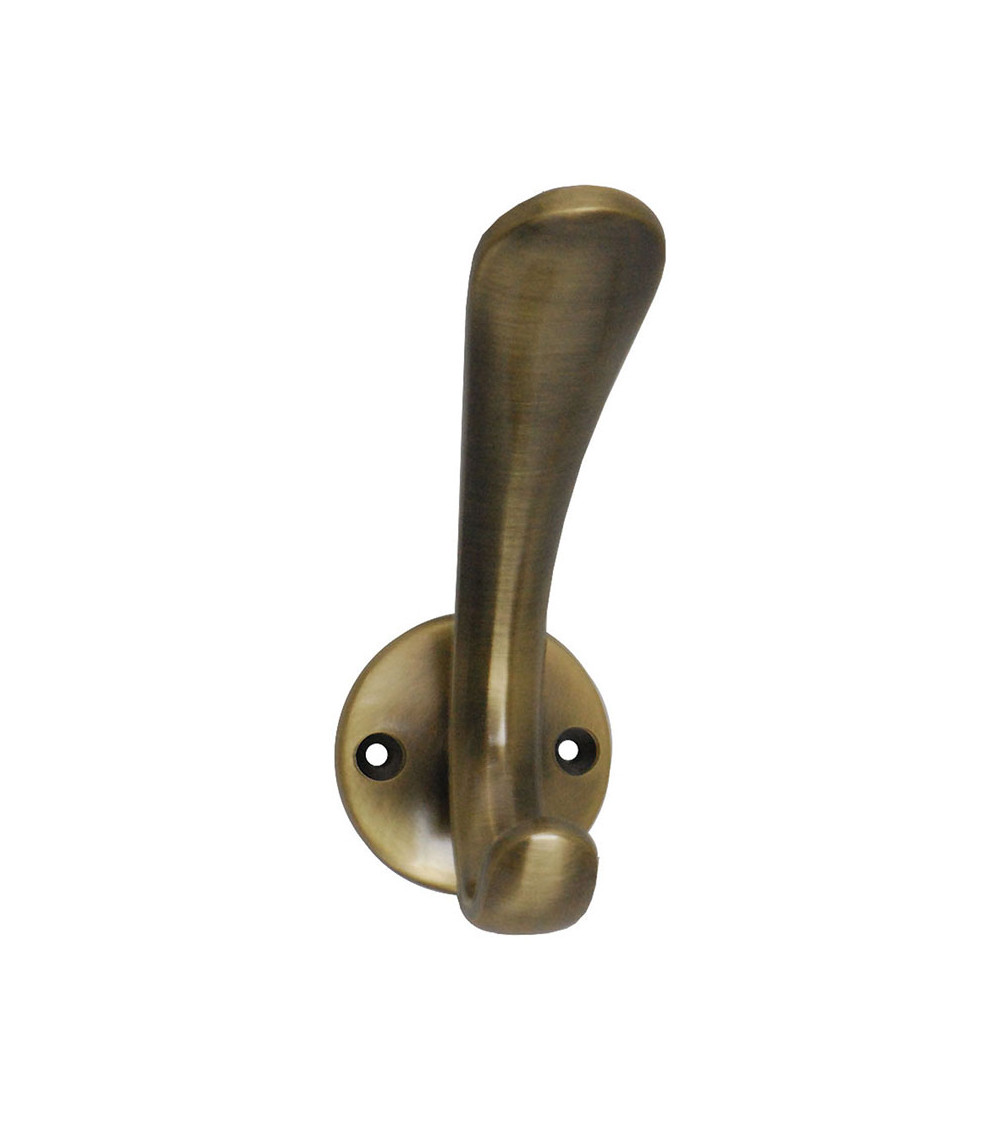 Percha de pared Curva bronce
