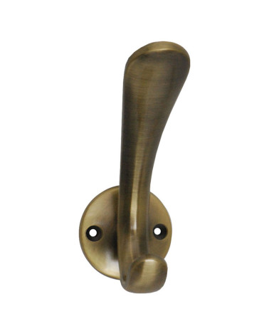 Percha de pared Curva bronce