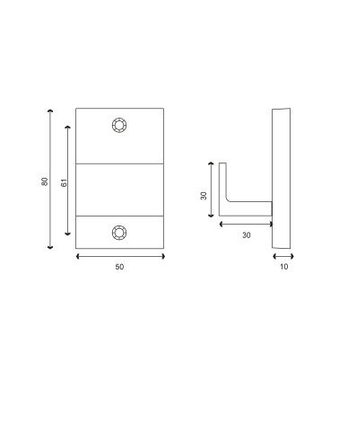 Dibujo Percha de pared Légo