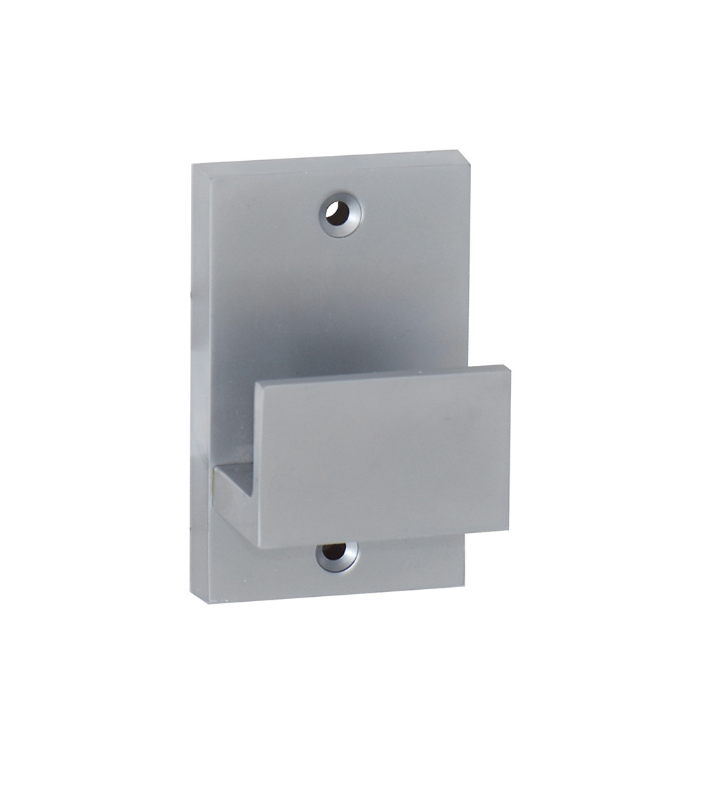 Percha de pared Légo acabado Cromado perla