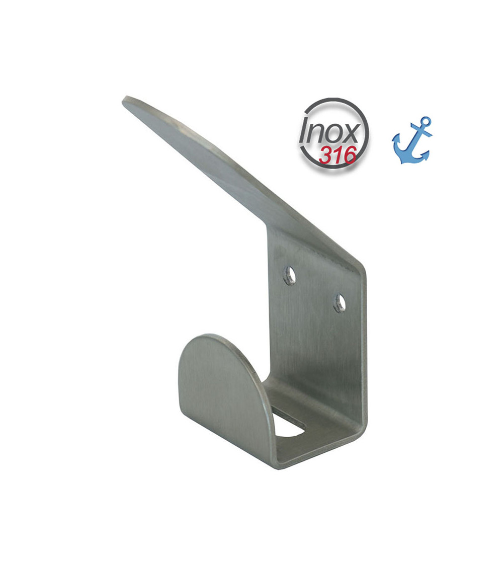 Percha colectividades inox 316