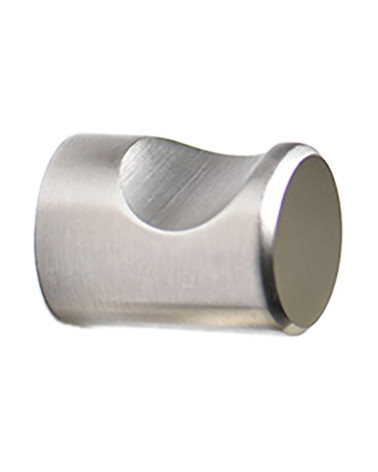 Tirador de mueble con ranura en acero inoxidable cepillado mate