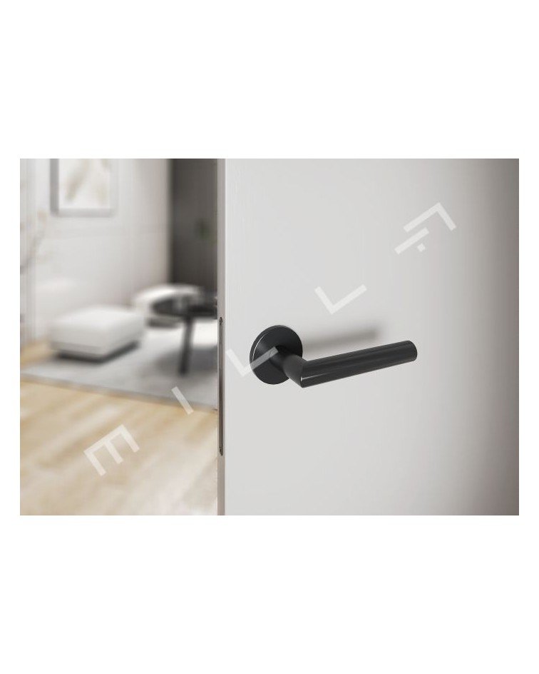 Tirador de puerta clásica ARABIS tirador de diseño montado en una puerta