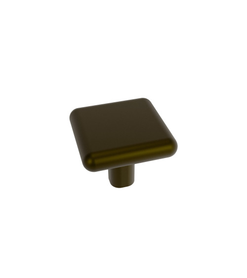 Botón de mueble marrón oliva NOX tirador de diseño