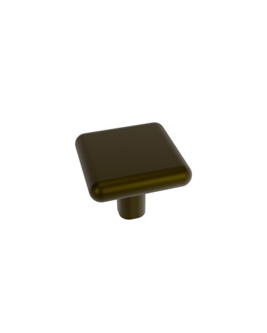 Botón de mueble marrón oliva NOX tirador de diseño