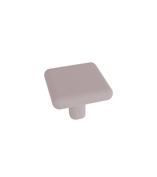 Botón de mueble rosa empolvado NOX tirador de diseño